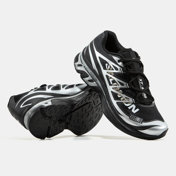 Кросівки Maison Margiela x Salomon Black Silver 24015-38 фото