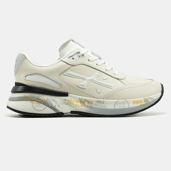 Кросівки Premiata Moerun Beige White 23649 фото