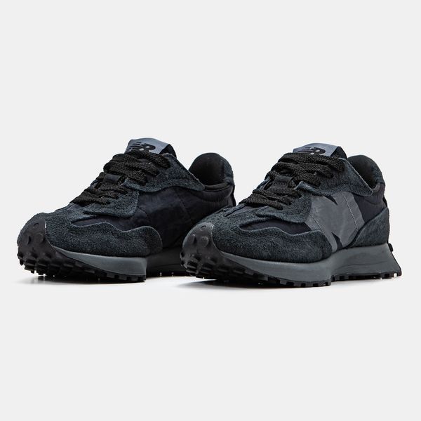 Кросівки New Balance 327 Black Grey 14749 фото