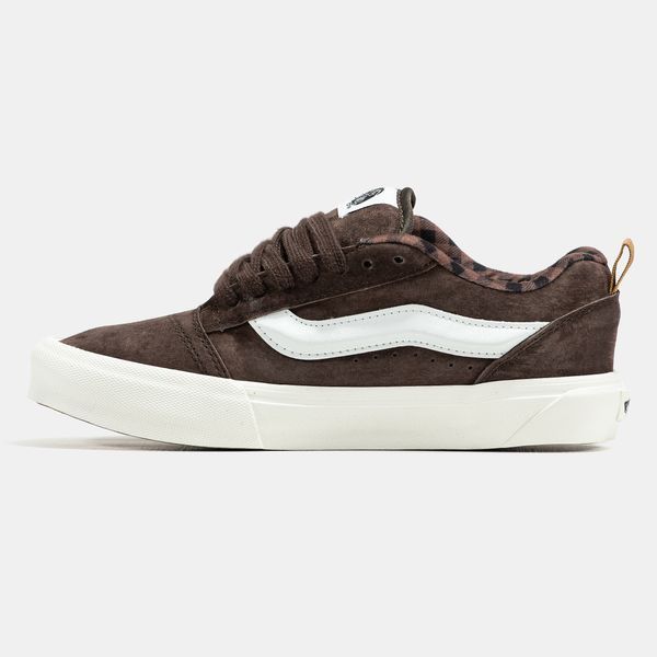 Кеди Vans KNU Skool Brown White 20343 фото