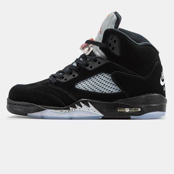 Кросівки Air Jordan 5 Retro Black Blue 11146-41 фото