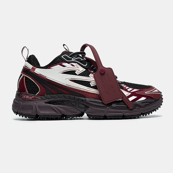 Кросівки OFF-WHITE Be Right Back Burgundy 21610 фото