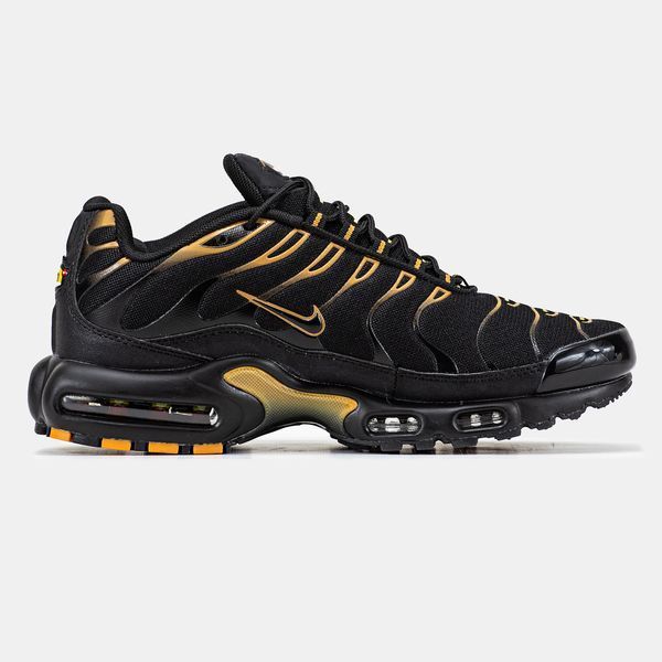 Кросівки Nike Air Max TN Plus Cordura Black Gold Yellow 14805 фото