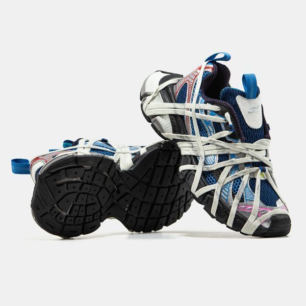 Кросівки Balenciaga 3XL Extreme Lace Black Blue Red 18835-37 фото