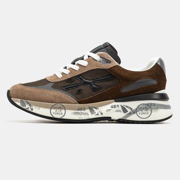Кросівки Premiata Moerun Brown Beige 26350 фото