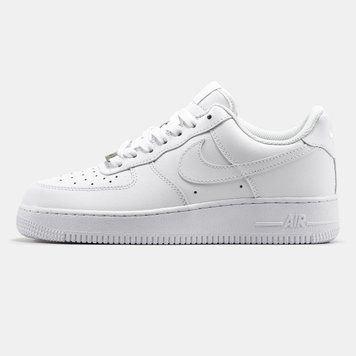 Кросівки Nike Air Force 1 Classik All White Premium 08957 фото