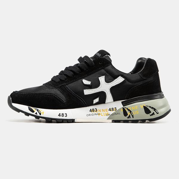 Кросівки Premiata Mick Black White 14509 фото