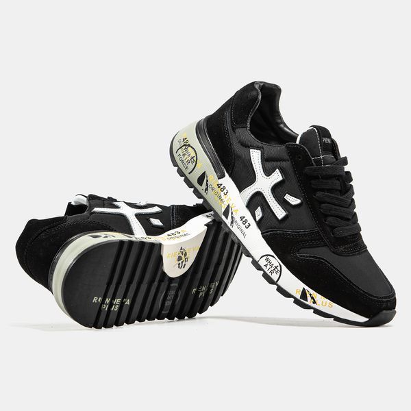 Кросівки Premiata Mick Black White 14509 фото