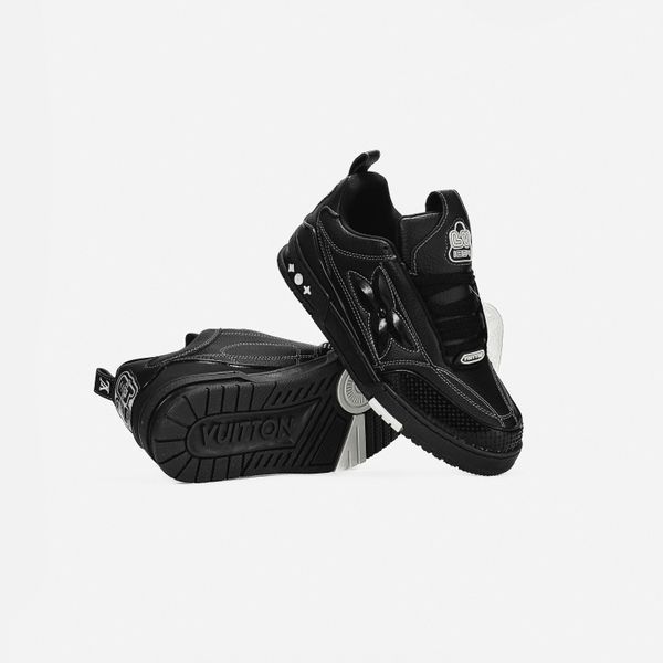 Кросівки Louis Vuitton Skate Sneakers 1854 Black 21686 фото