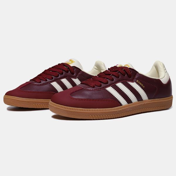 Кросівки Adidas Samba OG Maroon 17678 фото